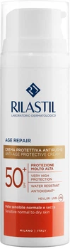 Крем антивозрастной солнцезащитный для лица с SPF 50 Rilastil Sun System 50 мл (8055510242916)