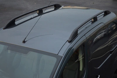 Рейлинги OmsaLine Elegance (2 шт, черные) для Ford Courier 2014-2023 гг