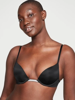 Бюстгальтер Victoria's Secret зі стазами 85D Чорний