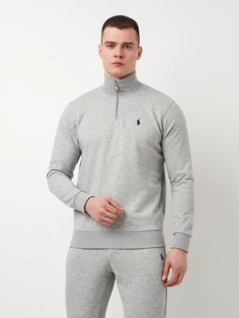 Толстовка на молнии мужская Polo Ralph Lauren 11427.4 2XL (52) Серая (ROZ6501093905)