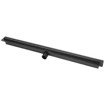 Линейный трап Laveo SLIM 50см черный COS_750D