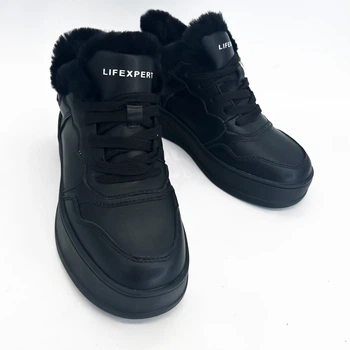 Черевики Lifexpert 40(р) Чорний Натуральна шкіра 0-1-1-OAB-ZM-1201-2