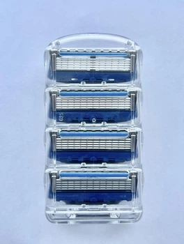 Сменные лезвия (картриджи) для бритья Gillette Fusion5 4 шт без упаковки (3752897)