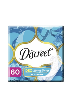 Щоденні гігієнічні прокладки Discreet Deo Spring Breeze 60 шт (8700216153096)