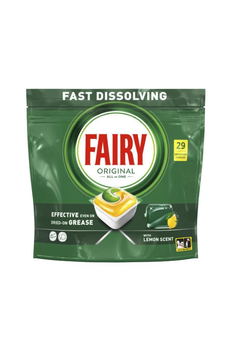 Таблетки для посудомийних машин Fairy Original All in One Lemon 29 шт. (8700216237314)