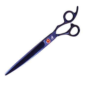 Ножницы грумерские изогнутые для стрижки собак Dezynadog Ignis 7.5 Curved Scissor 19 см (японская сталь)