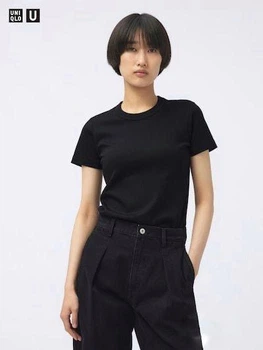 Женская футболка Uniqlo U черный XS