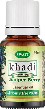 Чистое эфирное масло "Ягода можжевельника" - Khadi Swati Premium Pure 100% Essential Oil Juniper Berry 10ml (1362691-31107207)