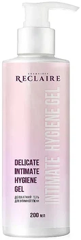 Делікатний гель для інтимної гігієни - Reclaire Delicate Intimate Hygiene Gel 200ml.