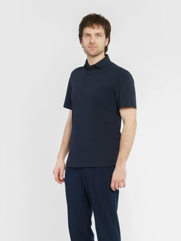 Поло мужское синего цвета из хлопка Arber Jersey polo-shirt XXXL зріст 6 синій (M14.15.09.521)