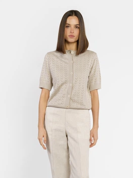 Кардиган жіночий бежевий Arber Knitted jacket W2 WTR-18 XS бежевий (W09.31.16.512)