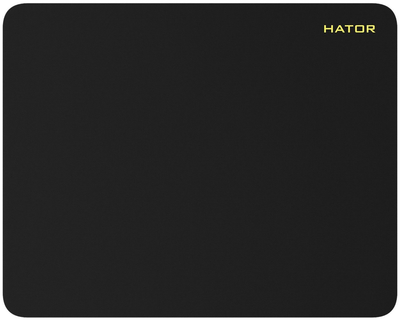 Килимок Hator Tonn Mobile Black HTP-1000 ігровий 270*215 мм товщина 1 мм професійний геймерський для ПК мишка