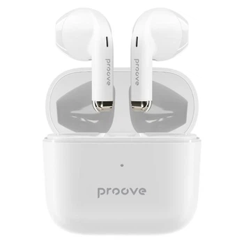 Беспроводные Bluetooth наушники с микрофоном Proove Mainstream TWS, White
