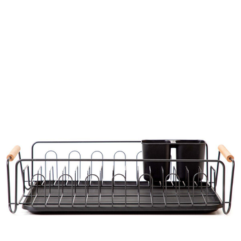 Сушилка для посуды Homla PLYSTRE 49x33х12 см Черный (165049)