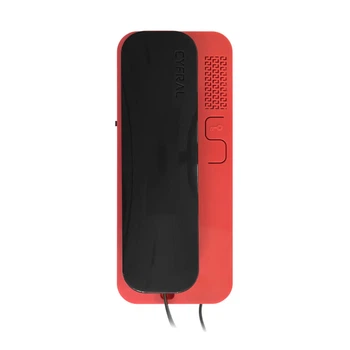 Аудіотрубка Cyfral SMART-U Black + Red для домофонів Vizit, Cyfral, Metakom, Eltis
