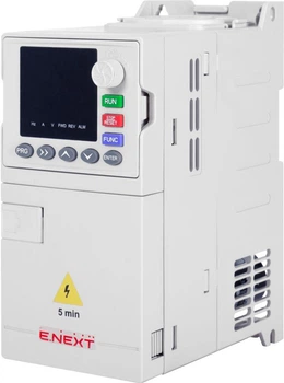 Перетворювач частоти 1Ф 7А 1,5кВт 220В [s069003] E.NEXT e.f-drive.stand.1R5s
