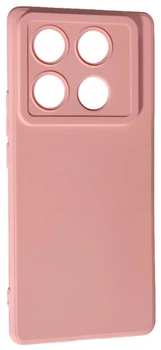 Чехол SMTT case на Infinix Note 40 Pro / pink sand