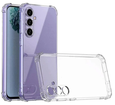 Чохол WXD на Samsung Galaxy A36 / чохол для смартфона з посиленими кутами / (прозорий)