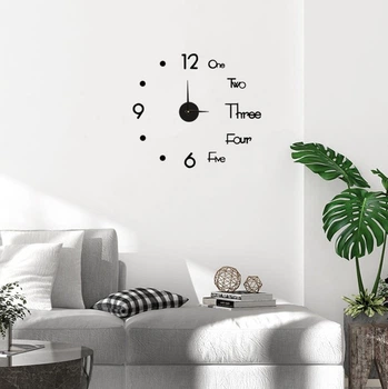 Настінний годинник 3D Clocks Modern A-016