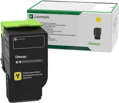 Тонер-картридж Lexmark X622 Yellow (78C2UY0)