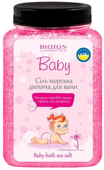 Сіль морська для купання Bioton Cosmetics Дитяча, 750 г