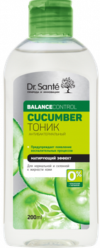 Тоник для лица Dr.Sante Cucumber Balance Control, 200 мл