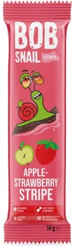 Натуральная конфета Bob Snail Яблоко-Клубника, 14 г