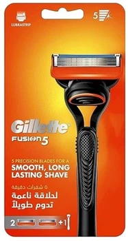 Станок для бритья с 2 сменными кассетами Gillette Fusion 5