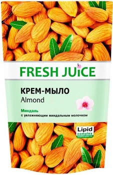Крем-мыло Fresh Juice дой-пак Almond, 460 мл