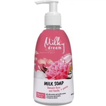 Рідке крем-міло Milky Dream Дамаська троянда і ваніль, 500 мл