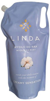 Жидкое мыло Linda Хлопок (запаска), 1 л