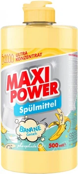 Средство Maxi Power для мытья посуды Банан, 500 мл