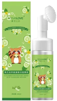 Пенка для умывания Sersanlove Cucumber со щеткой, 150 мл