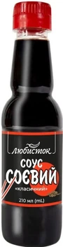Соус соєвий Любисток класичний, 210 мл