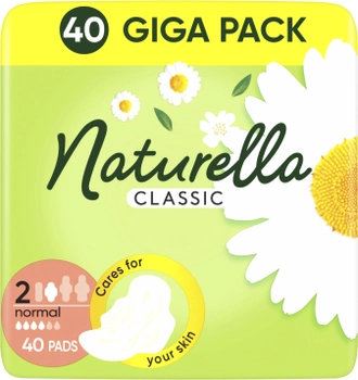 Гігієнічні прокладки Naturella Classic Normal, 40 шт (4 краплі)