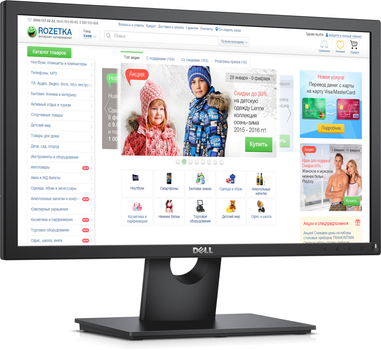Монитор 18.5" Dell E1916HV (210-AFQP)