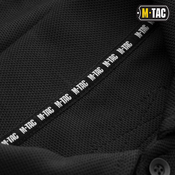 Чоловіча тактична футболка-поло M-Tac чорна XS (TK-59879)