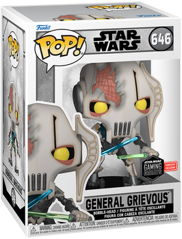 Фігурка Funko Pop! Star Wars Legacy Video Games Battlefront II- Grievous damaged 74812 (889698748124)