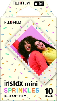 Фотобумага для камер Fujifilm Instax Mini Sprinkles instant Film 10 листов для 12,11, 9 8 25 40 99 LiPlay evo