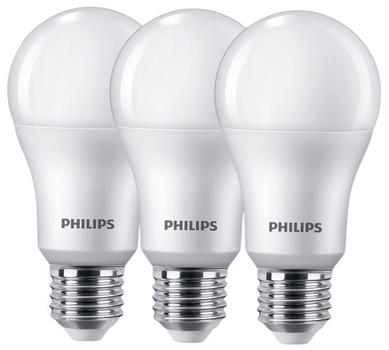 Светодиодная лампа Philips ESS LEDBulb 13W E27 6500K 3 шт