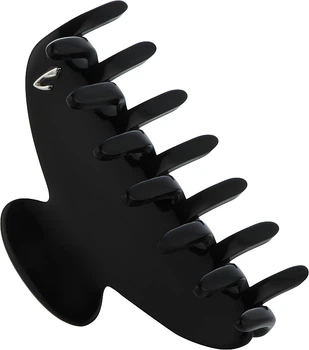 Заколка-краб для волос NZ0008N, черная - Janeke Hair Claw Clip Black Small (1175746-27059497)