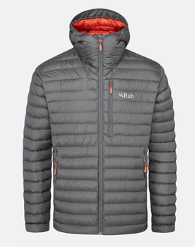 Чоловіча куртка Rab Microlight Alpine Jacket XL Сірий