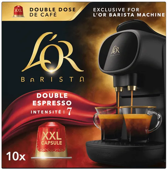 Кава в капсулах XXL DOUBLE L'OR BARISTA Double Espresso 7 (Тільки для Кавоварок L`OR Philips BARISTA )