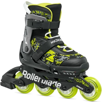 Детские ролики Rollerblade Microblade SL 28-32 Чорний-Жовтий