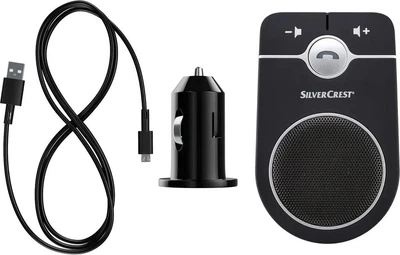 Автомобильная система громкой связи Bluetooth для солнцезащитного козырька Silver Crest SBTF10F1