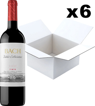 Вино Bach Extrisimo Tinto Seco DO Catalunya червоне сухе 0.75 л 13.5% х 6 шт. (4820135490462)