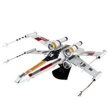 Конструктор металический Metalhead Star Wars Истребитель X-wing (цветной)