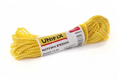 Веревка вязаная Unifix 3мм x 15м ассорти (699610)