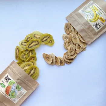 Фріпси натуральні FRUIT SNACK Ківі + Банан 50 г