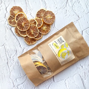Фріпси натуральні FRUIT SNACK Лимон 50 г